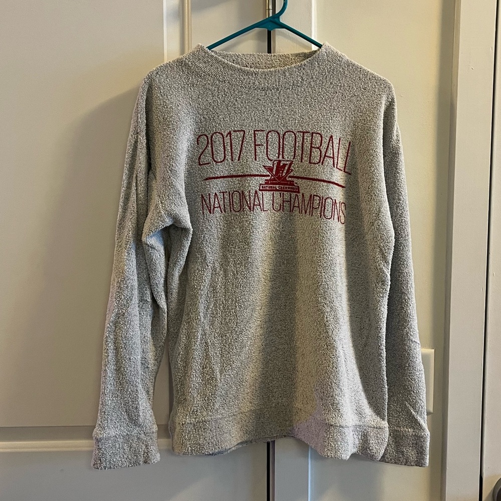 University of Alabama comfy terry crewneck